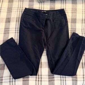 Dalia Collection Navy Modern Fit Pants